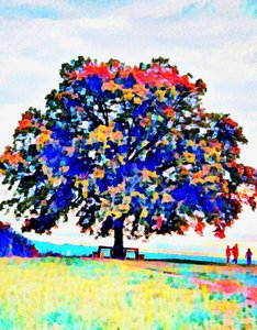 The Holy Tree. Maria Plain. by Margareta Uliarte