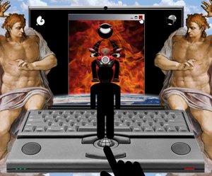 Deus ex Machina (I) (aus der Serie: Windows) by Alexander Eibach