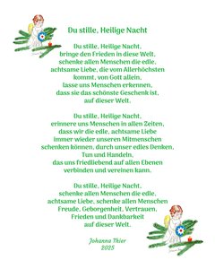 You Silent, Holy Night by Johanna Thier