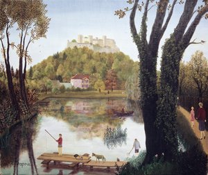 Fortress seen from Leopoldskron