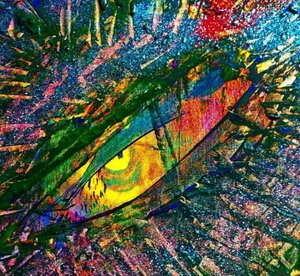 Interstellar Comet by Margareta Uliarte