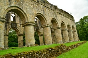 Buildwas Abbey, a medieval Cistercian monastery in Shropshire, England