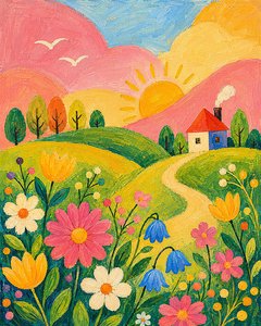 Summer Dream in the Countryside by Nomi Morina