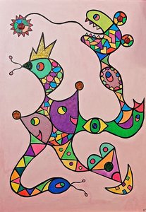 Tamed Foolish Creature by Steffi_Seiler_Art