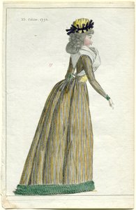 Fashion News, October 10, 1792, 23rd Booklet, Plate 1