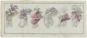 Magasin des Modes Nouvelles Françaises et Anglaises, July 20, 1787, 25th Booklet, 2nd Year, Unique Plate
