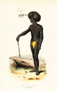 Papuan man of Dory Harbour, West Papua by AC AC