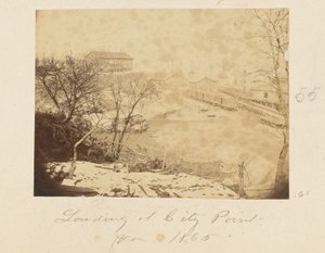 Landing at City Point, Virginia by A.J. Russell