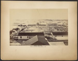 Sickel Hospital, Looking Towards Fairfax Seminary, January 5, 1864