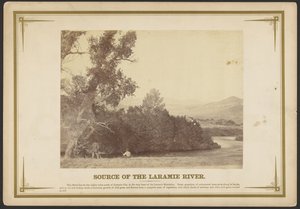 Source of the Laramie River, Wyoming by A.J. Russell