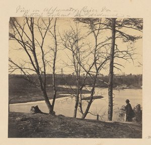 View on Appomattox River, Virginia. Butler