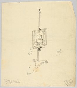 Design for Oak Painting Easel
