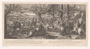 Defeated King Porus Before Alexander the Great