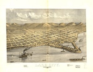 Lake City, Wabasha Co., Minnesota 1867