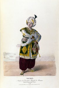 Adolphe Nourit in the opera Tarare by Antonio Salieri (1750 - 1825).