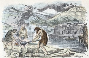 Prehistory, Age of Bronze: Foundry Workshop Close to a Stilt Houses Settlement