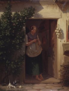 A Peasant Girl by A. Dorph