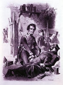 Paul Broussais Caring for the Sick by A. Duruy