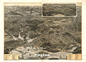 Town of Hingham, Plymouth County, Mass. 1885