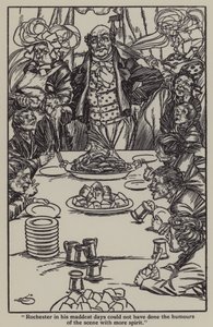 Illustration for The Essays of Elia by Charles Lamb by A. Garth Jones