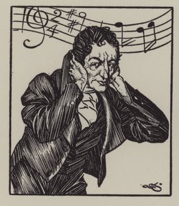 Illustration for The Essays of Elia by Charles Lamb by A. Garth Jones