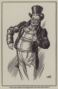Illustration for The Essays of Elia by Charles Lamb by A. Garth Jones