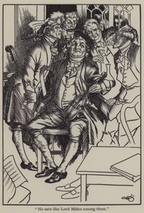 Illustration for The Essays of Elia by Charles Lamb by A. Garth Jones
