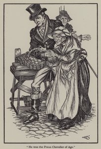 Illustration for The Essays of Elia by Charles Lamb by A. Garth Jones