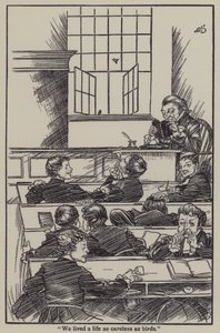 Illustration for The Essays of Elia by Charles Lamb by A. Garth Jones
