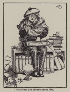 Illustration for The Essays of Elia by Charles Lamb by A. Garth Jones