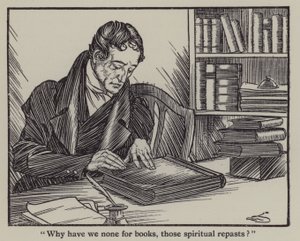 Illustration for The Essays of Elia by Charles Lamb