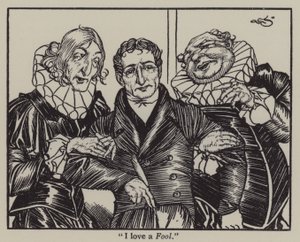 Illustration for The Essays of Elia by Charles Lamb by A. Garth Jones