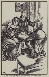 Illustration for The Essays of Elia by Charles Lamb by A. Garth Jones