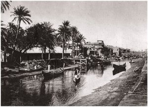 Ashar Creek Leading to the Shatt al-Arab, Basra, Iraq