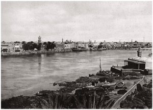 Modern Baghdad, the City of Caliphs, Iraq 1925