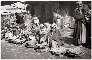 Suq El Khubur, a Native Bread Market, Baghdad, Iraq
