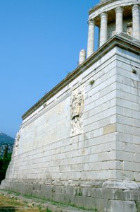 Trophy of Augustus, La Turbie, France by A. Lorenzini
