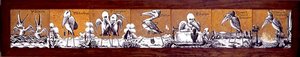 Tile Panel, c.1876 by A. Masson