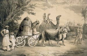 Harem Carriage of the King of Delhi, from 