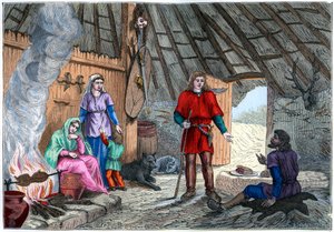 Interior of a Gaulish House