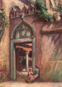 Entrance to Courtyard of the Ca