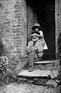 A Child with Her Grandfather, England