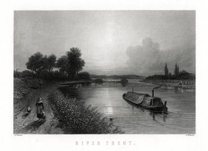 The River Trent, England by A. Willmore