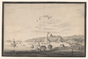 View of Jepara by A. de Nelly (possibly)