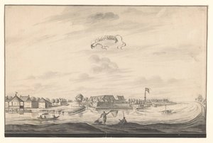 View of Tegal by A. de Nelly (possibly)