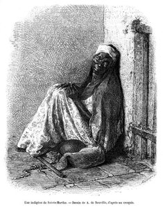 A woman of Santa Marta, Colombia by A. de Neuville