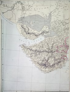 Map of Western India, 1816 by Aaron Arrowsmith