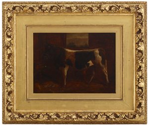 A Prize Bull, 1870 by Abbott Handerson Thayer
