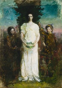 My Children Mary, Gerald, and Gladys Thayer, ca. 1897