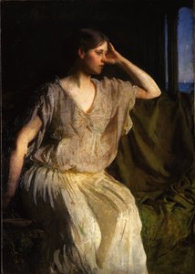 Woman in Grecian Gown by Abbott Handerson Thayer